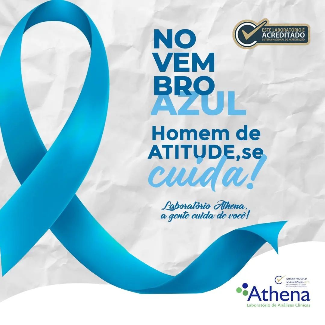 "Homem de Atitude, se cuida"! 